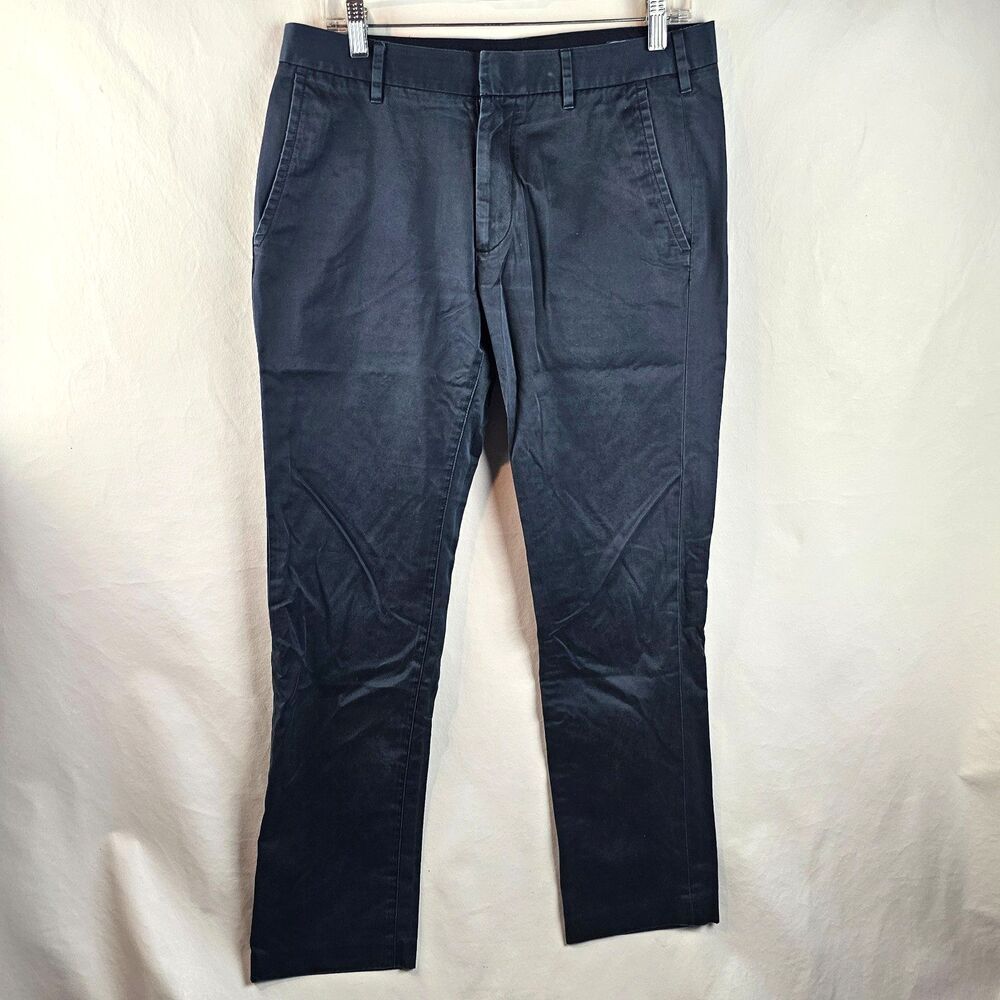 Bonobos Tuesday Chino Pants Mens 31x30 Black Slim Fit Casual Cotton Office Work